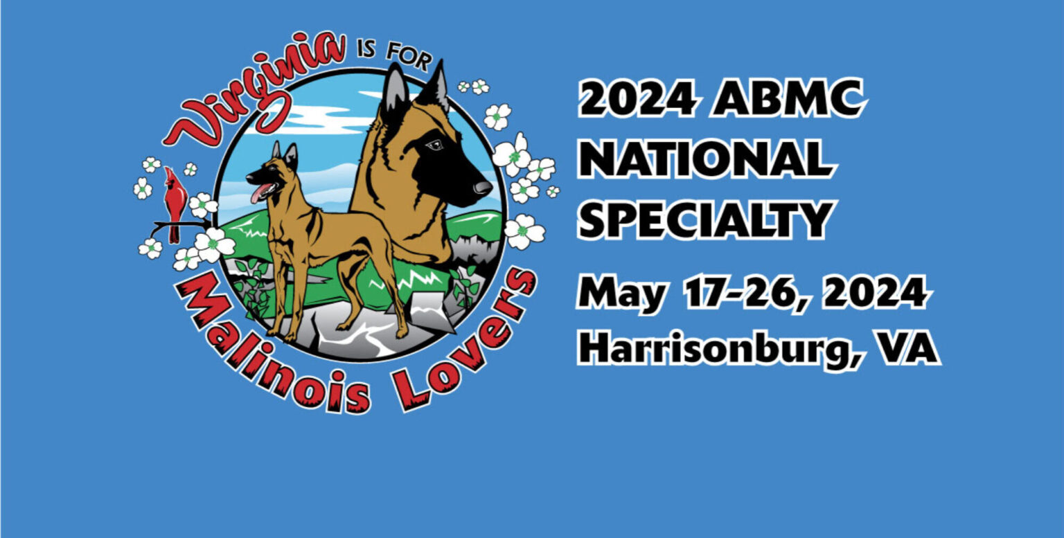 2024 ABMC National Specialty May 1726, 2024 in Harrisonburg, Virginia